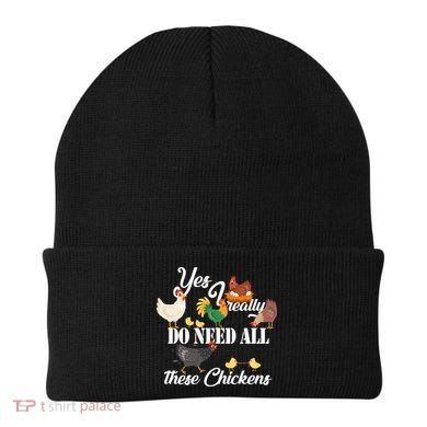 I Really Do Need All These Chickens Beanie