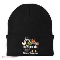 I Really Do Need All These Chickens Beanie thumb 0