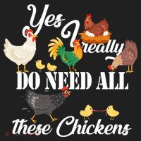 I Really Do Need All These Chickens Beanie thumb 2