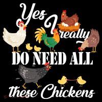 I Really Do Need All These Chickens Visor thumb 3