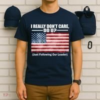 I Really Don't Care Do U Patriotic  T-Shirt thumb 6