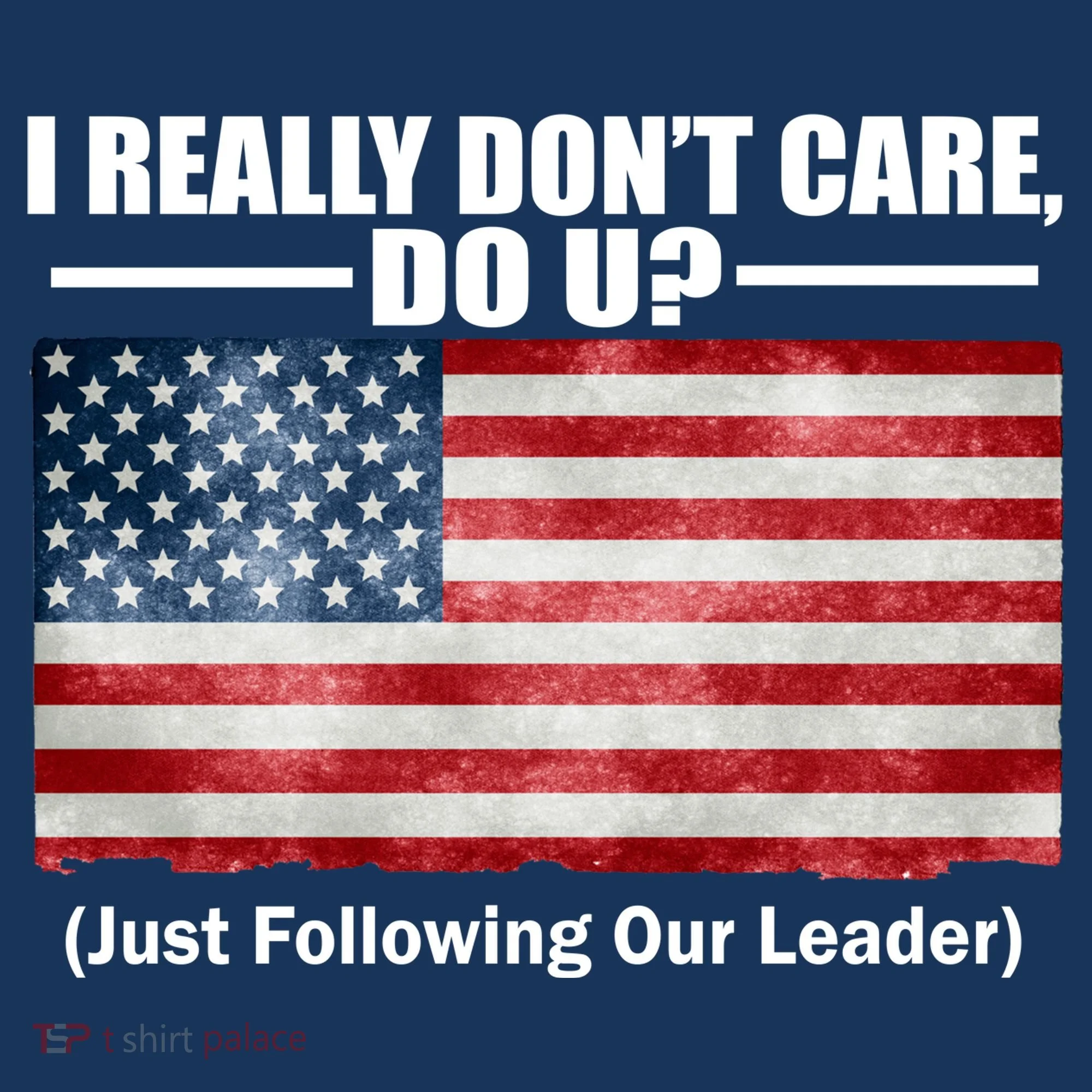 I Really Don't Care Do U Patriotic  Mousepad