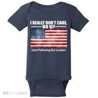 I Really Don't Care Do U Patriotic  Baby Bodysuit thumb 0