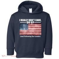 I Really Don't Care Do U Patriotic  Toddler Hoodie thumb 0