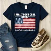 I Really Don't Care Do U Patriotic  Women's T-Shirt thumb 3