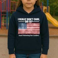I Really Don't Care Do U Patriotic  Kids Hoodie thumb 3