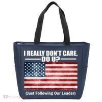 I Really Don't Care Do U Patriotic  Tote Bag thumb 0