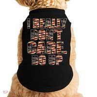 I Really Don't Care Do U Patriotic Trump Doggie Tank thumb 0
