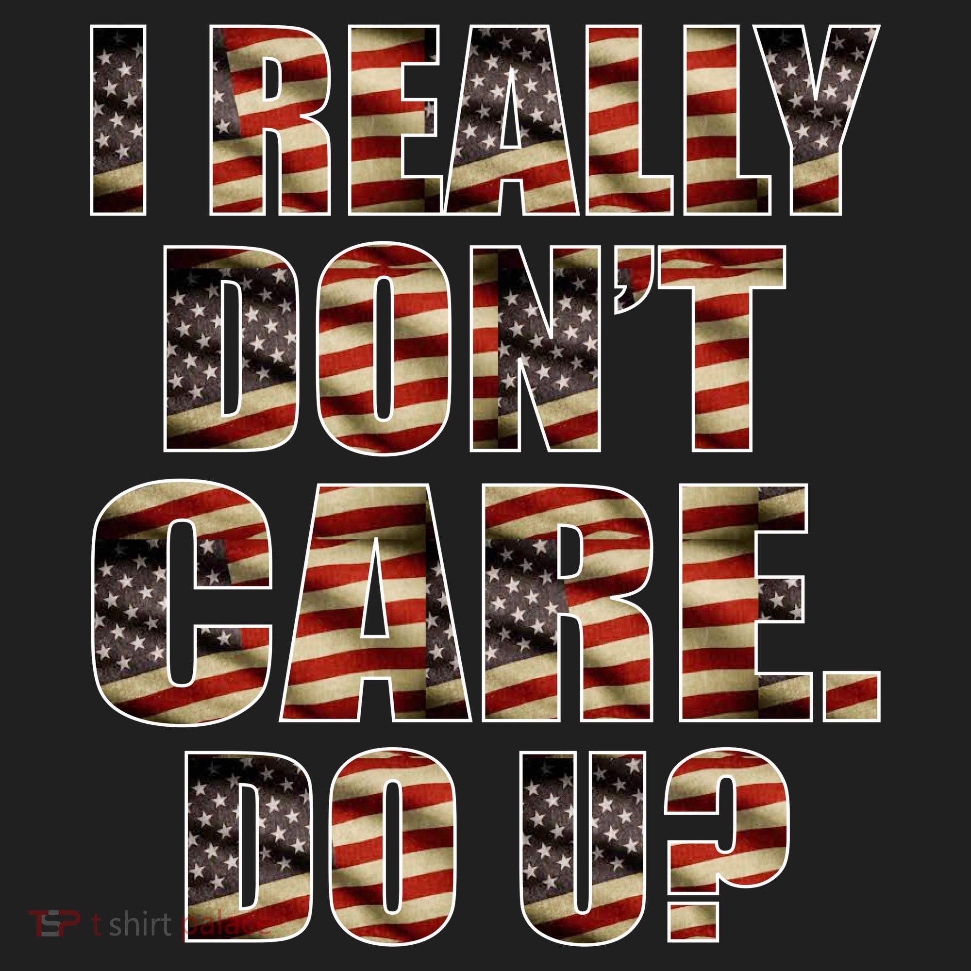 I Really Don't Care Do U Patriotic Trump Beanie