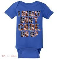 I Really Don't Care Do U Patriotic Trump Baby Bodysuit thumb 0
