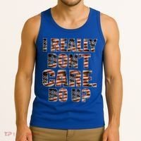 I Really Don't Care Do U Patriotic Trump Tank Top thumb 3