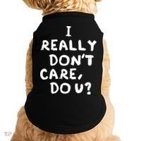 I Really Don't Care, Do U? Trump Doggie Tank thumb 0