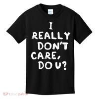 I Really Don't Care, Do U? Trump Kids T-Shirt thumb 0