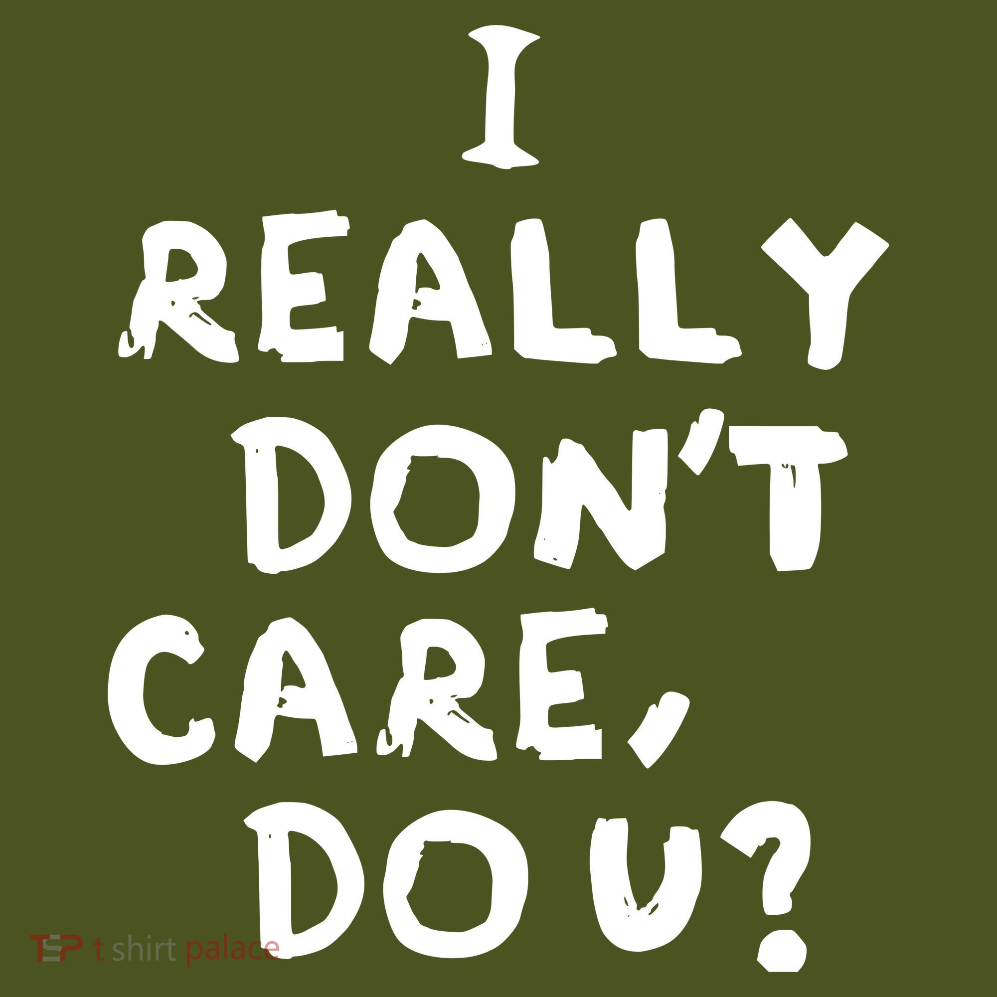 I Really Don't Care, Do U? Trump Mousepad