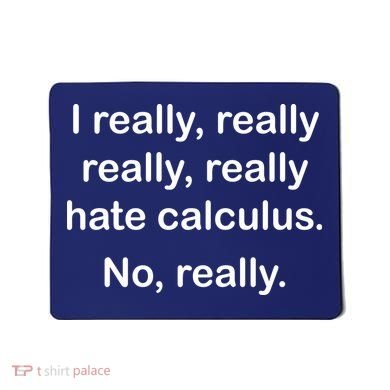 I Really Hate Calculus Mousepad