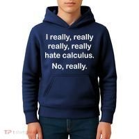 I Really Hate Calculus Kids Hoodie thumb 4