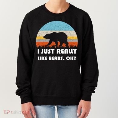 I Really Like Bears Women's Sweatshirt
