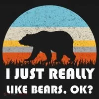 I Really Like Bears Doggie Tank thumb 4