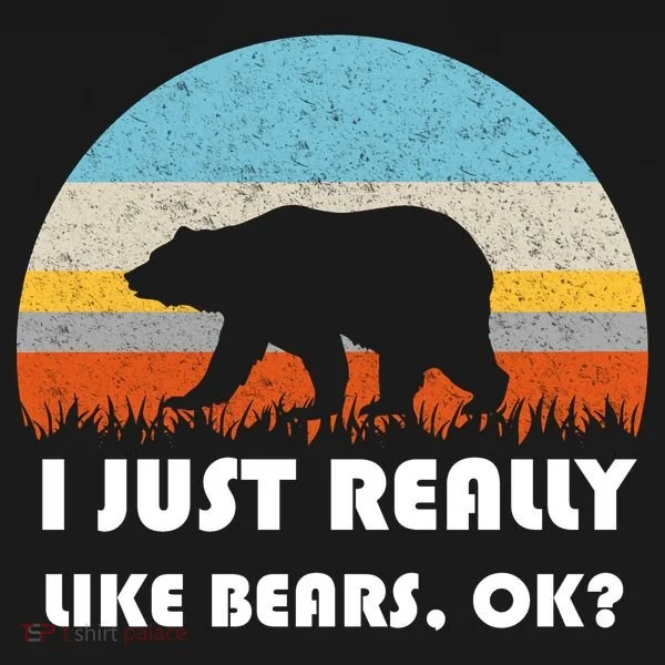 I Really Like Bears Doggie Tank