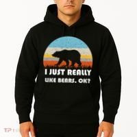 I Really Like Bears Hoodie thumb 2