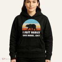 I Really Like Bears Hoodie thumb 5