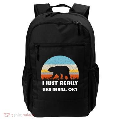 I Really Like Bears Backpack
