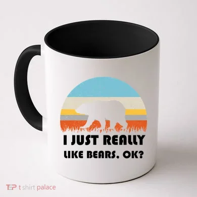 I Really Like Bears Coffee Mug