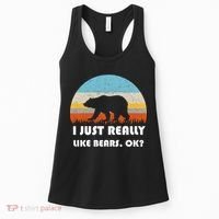 I Really Like Bears Women's Tank Top thumb 0