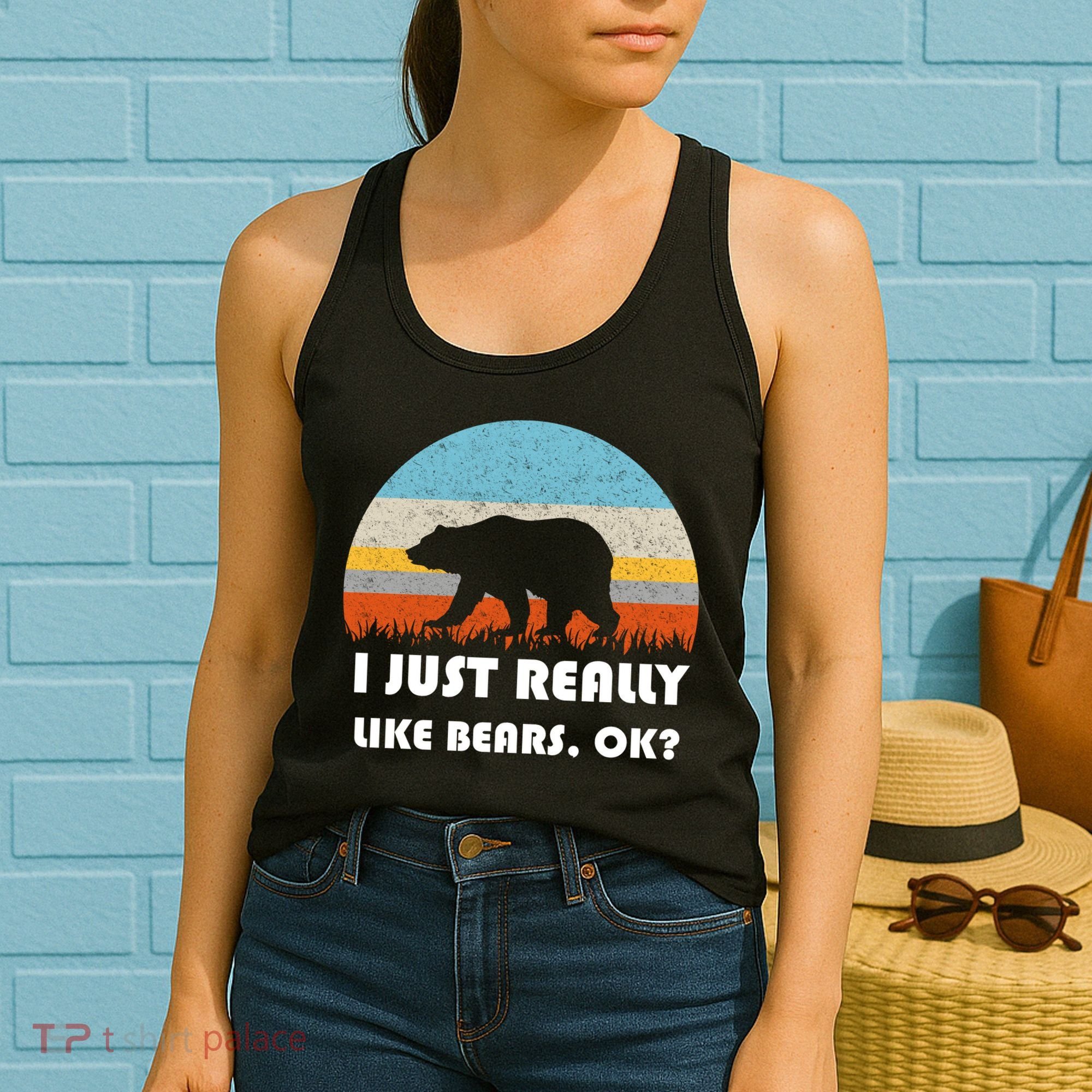 I Really Like Bears Women's Tank Top