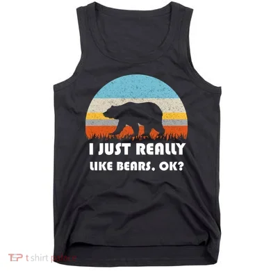 I Really Like Bears Tank Top