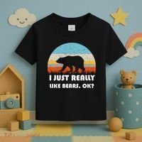 I Really Like Bears Toddler T-Shirt thumb 3