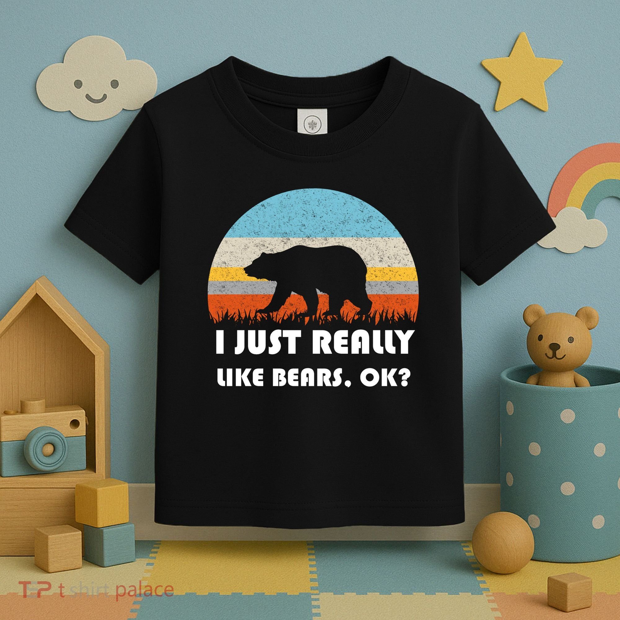 I Really Like Bears Toddler T-Shirt