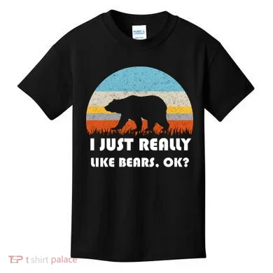 I Really Like Bears Kids T-Shirt