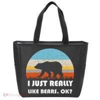 I Really Like Bears Tote Bag thumb 0