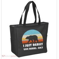 I Really Like Bears Tote Bag thumb 2