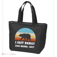 I Really Like Bears Tote Bag thumb 3