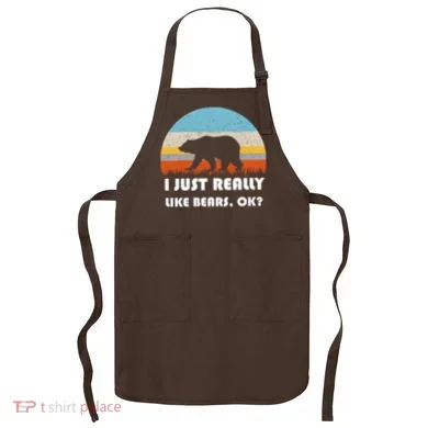I Really Like Bears Apron