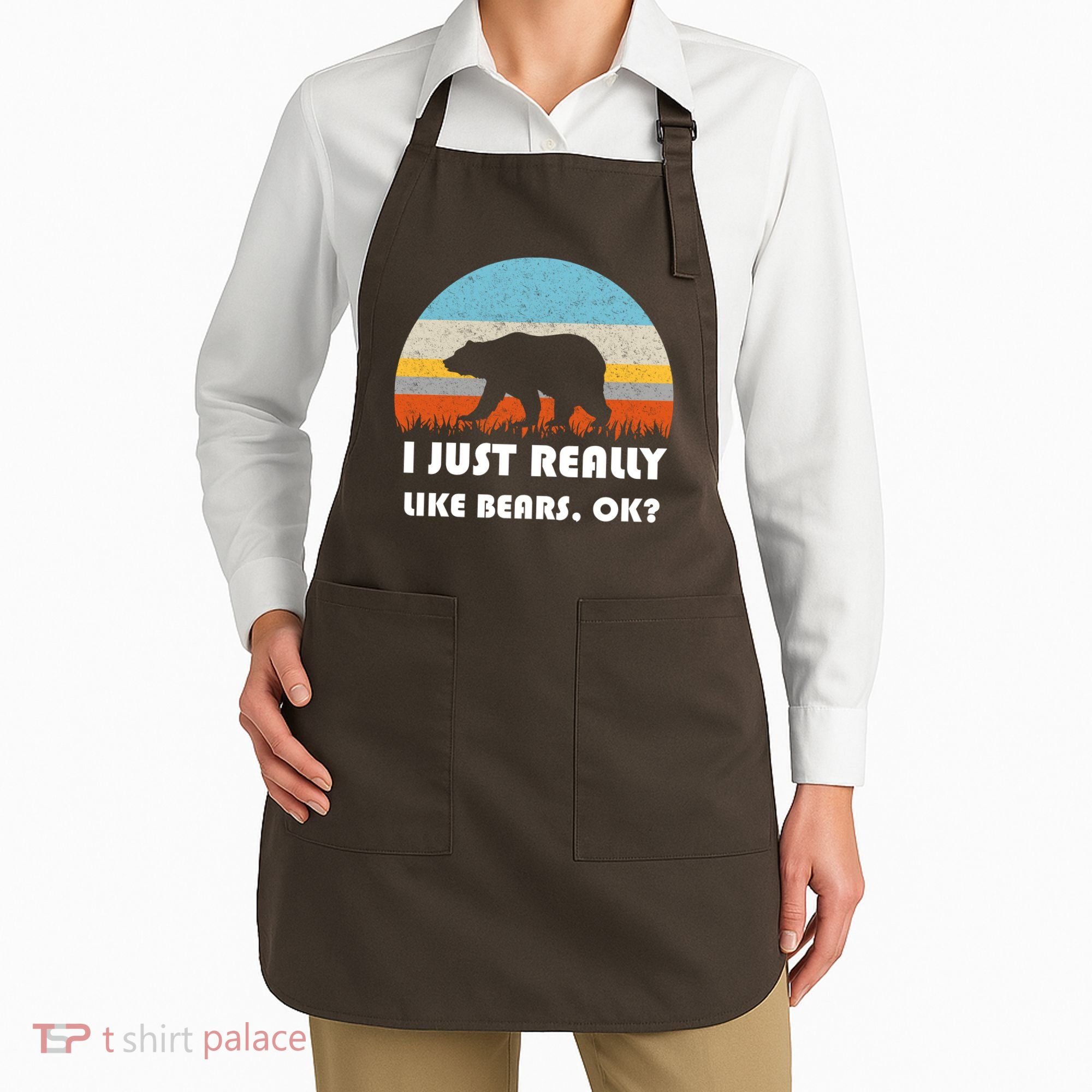 I Really Like Bears Apron