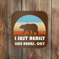 I Really Like Bears Coaster thumb 0