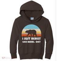 I Really Like Bears Kids Hoodie thumb 0