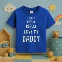 I Really Love My Daddy Toddler T-Shirt thumb 3