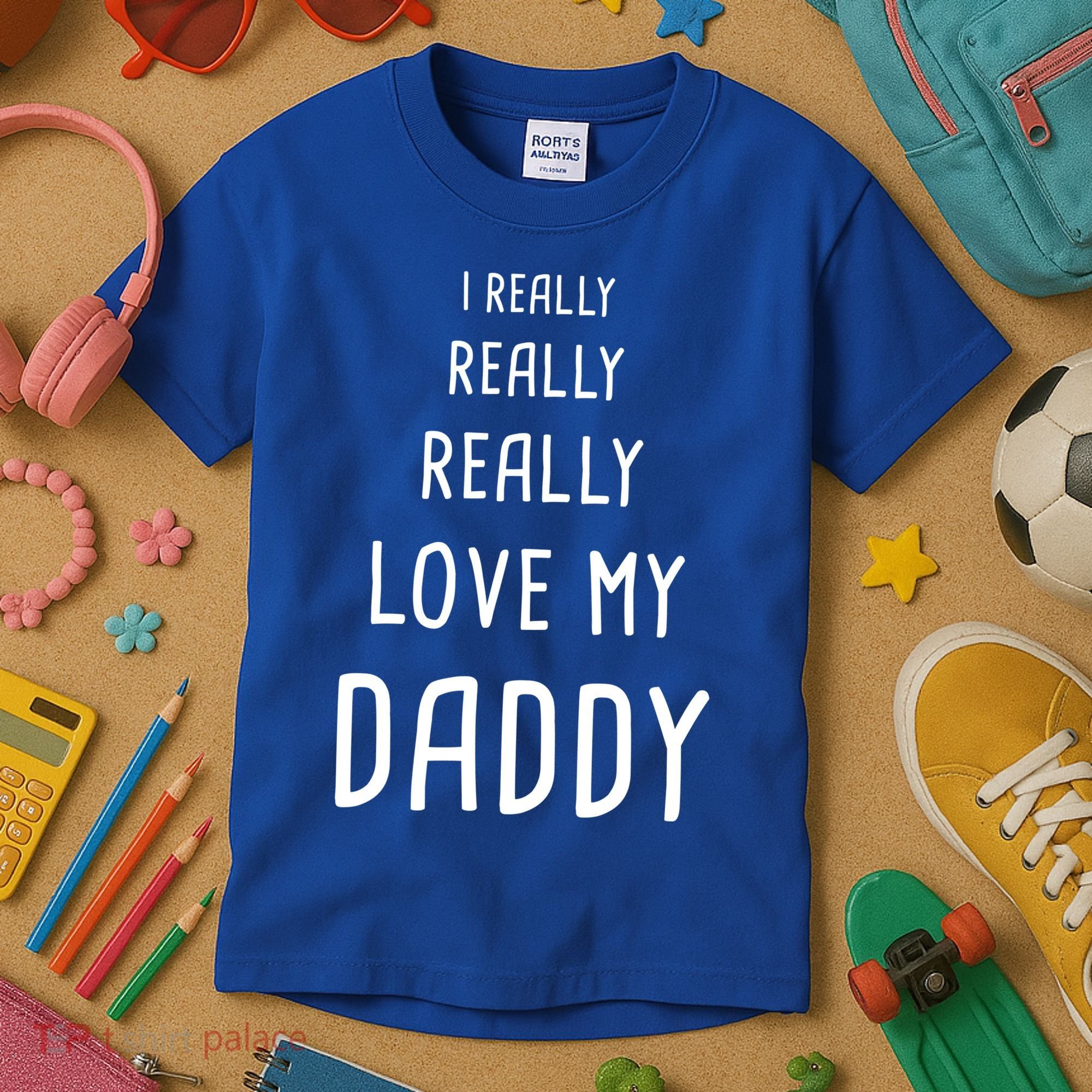 I Really Love My Daddy Kids T-Shirt