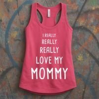 I Really Love My Mommy Women's Tank Top thumb 3