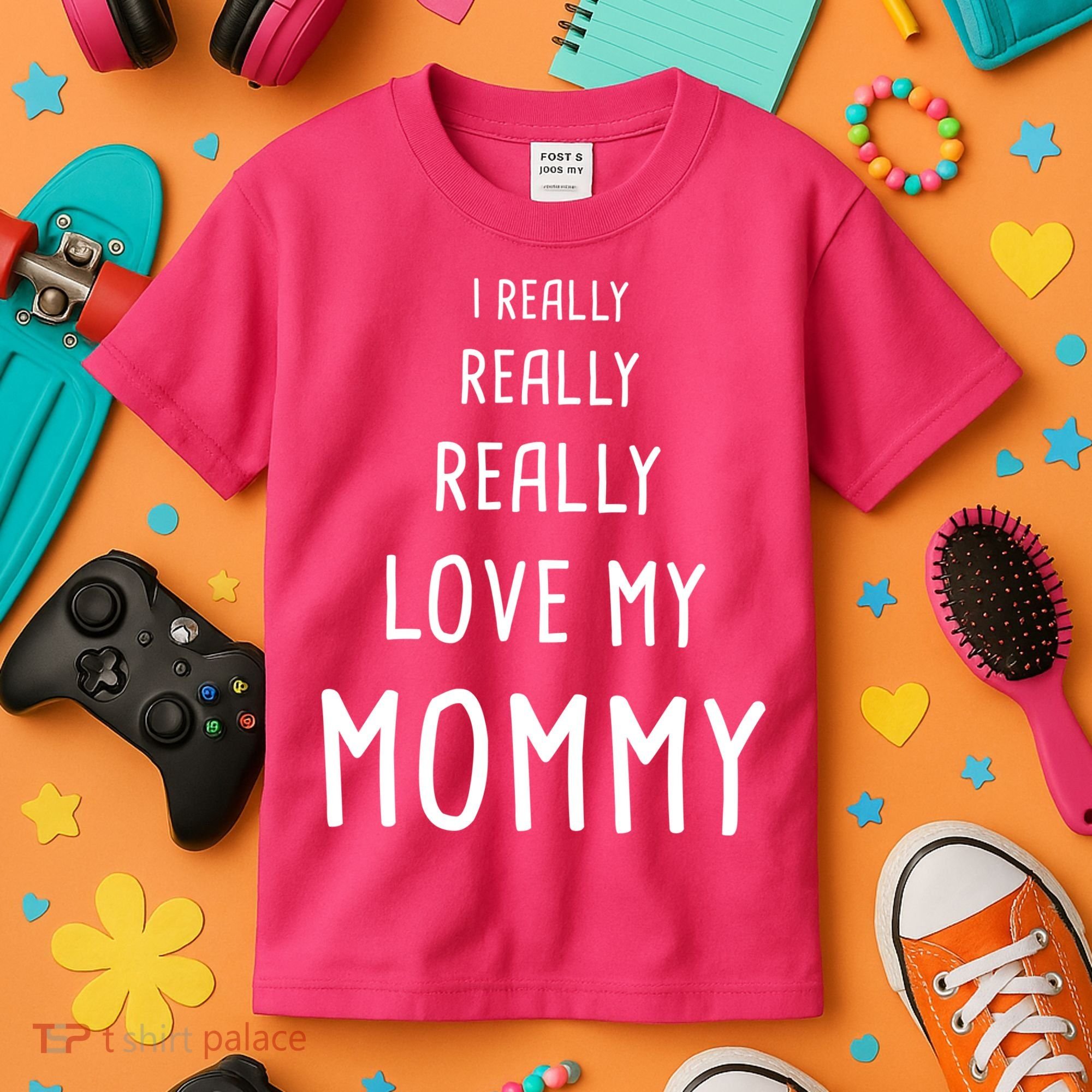 I Really Love My Mommy Kids T-Shirt