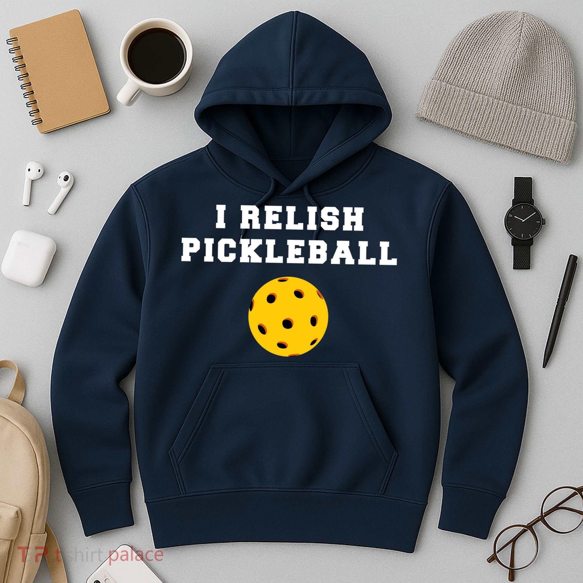 I Relish Pickleball Hoodie