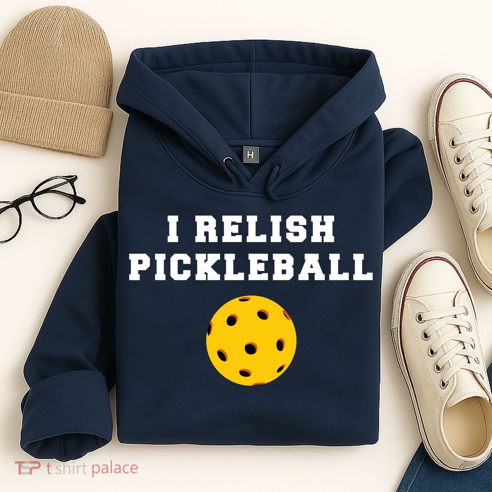 I Relish Pickleball Hoodie