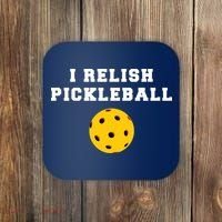 I Relish Pickleball Coaster thumb 0