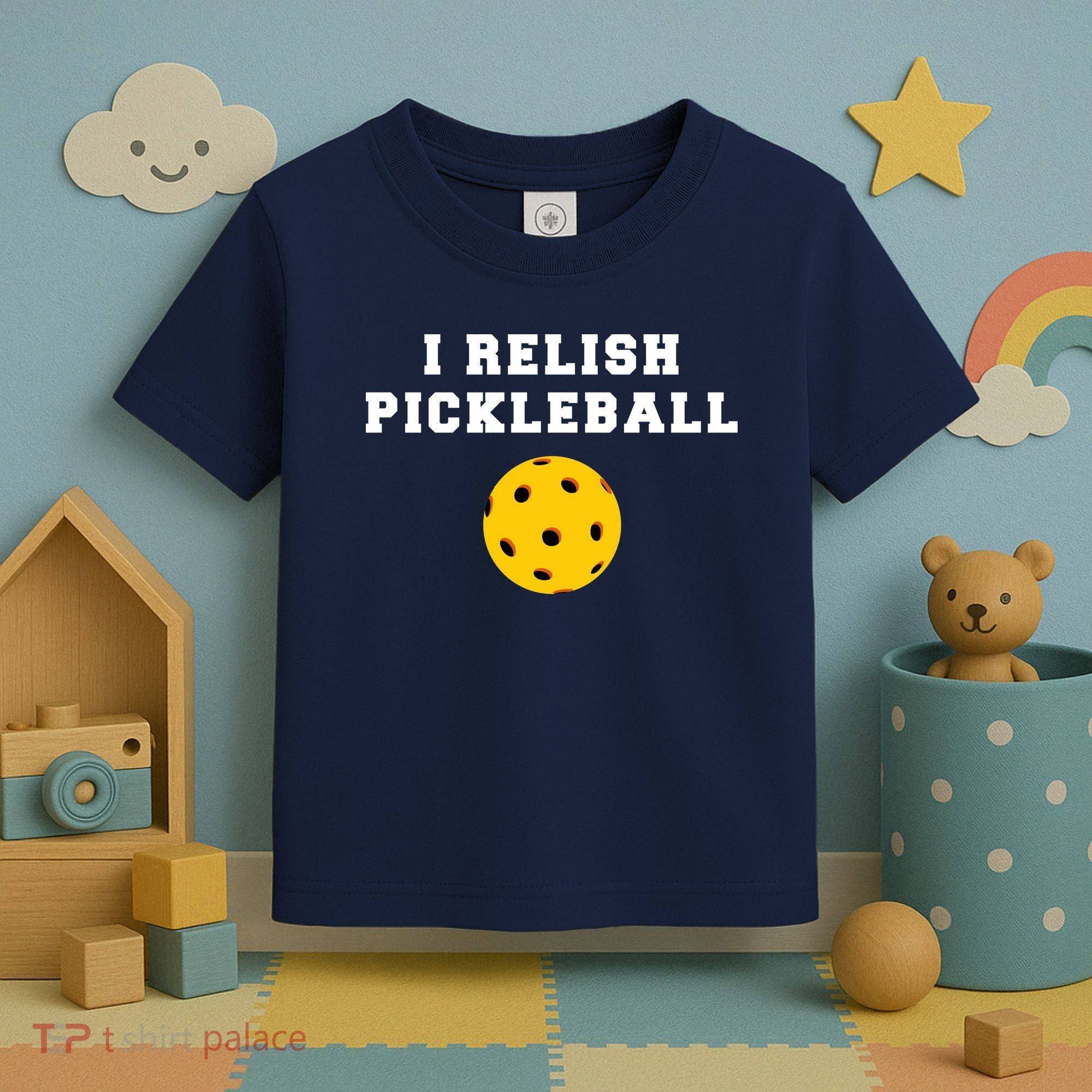 I Relish Pickleball Toddler T-Shirt