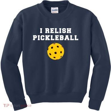 I Relish Pickleball Kids Sweatshirt