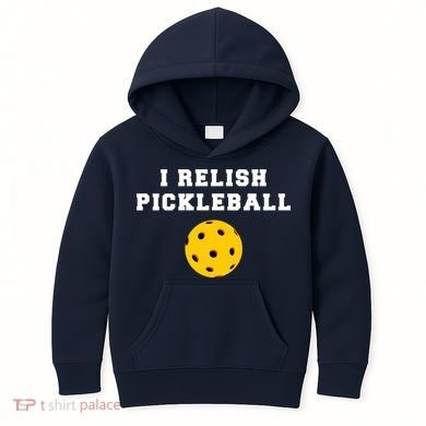 I Relish Pickleball Kids Hoodie